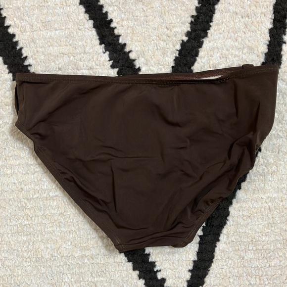 Medium 2-pc Swim Suit Bikini Brown-Black Mis-Matched - Picture 3 of 5